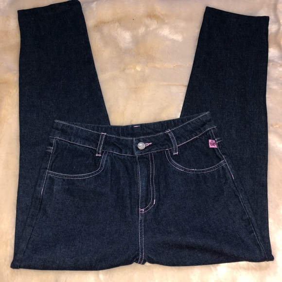 BRATZ Vintage Dark Wash Jeans - Picture 2 of 8